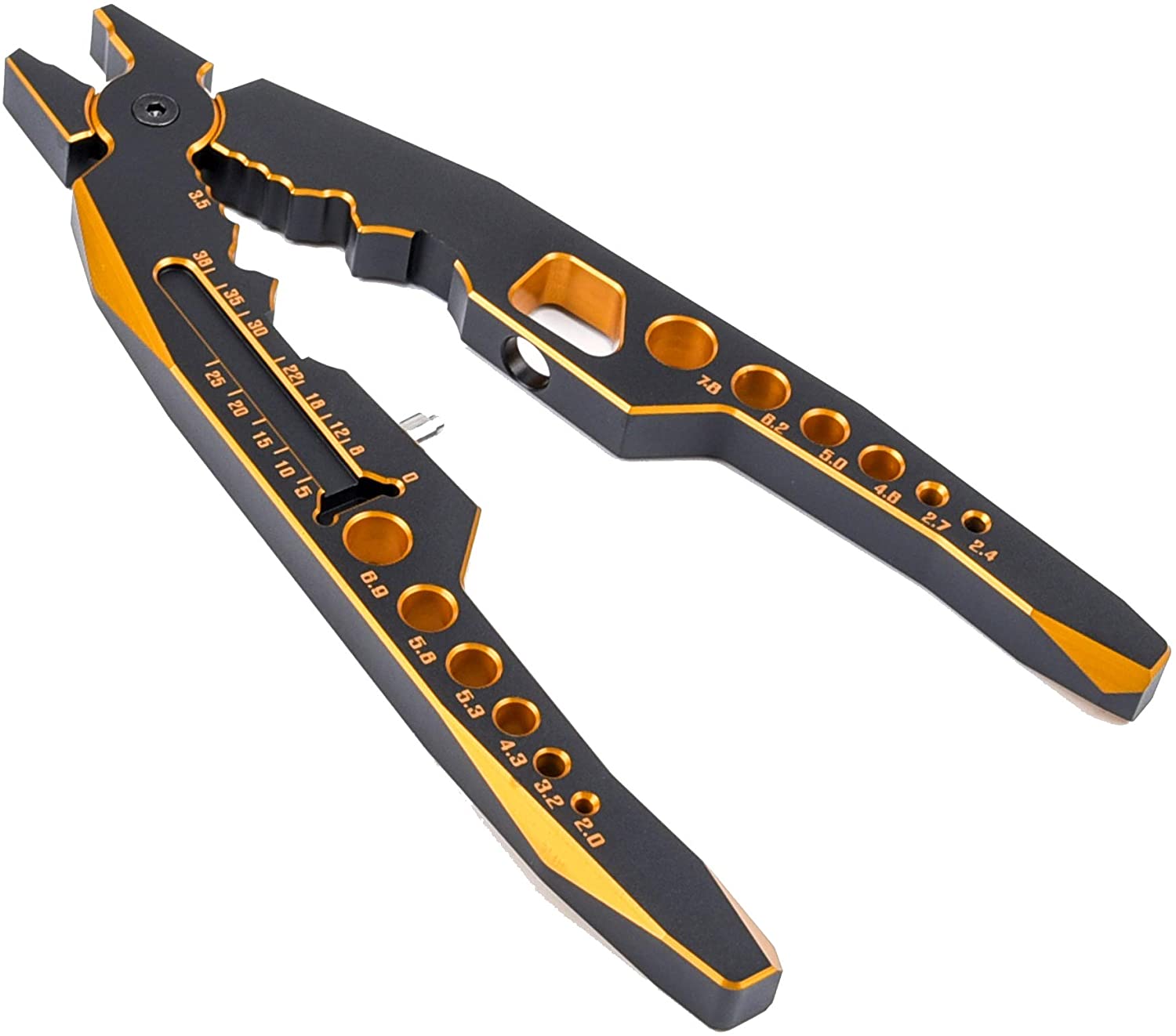 Multifunctional Pliers Shock Absorber For 1/10 1/8 RC Car in Golden