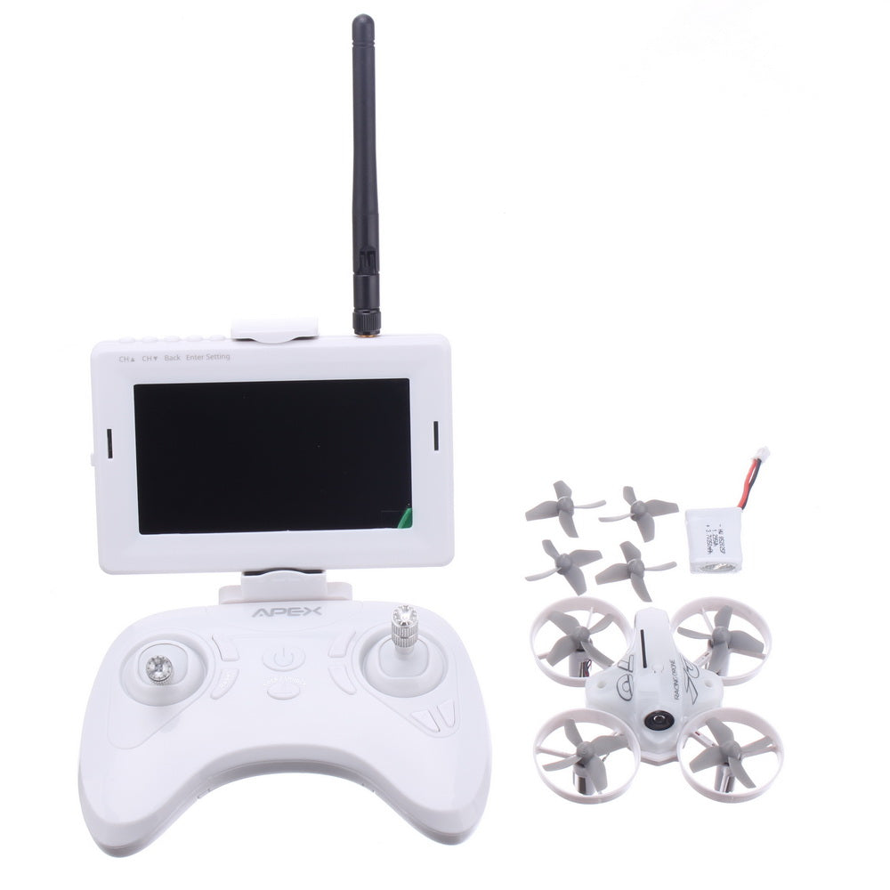 First Step RC FPV101 Ready to Fly FPV Drone Radio Combo Monitor Version