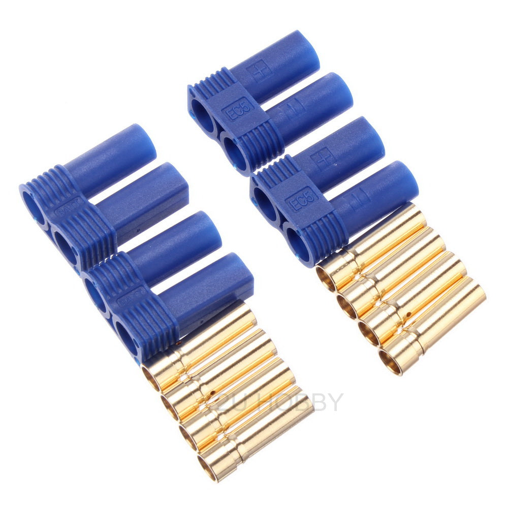 EC5 Female Connectors by Amass for Battery 4 Sets