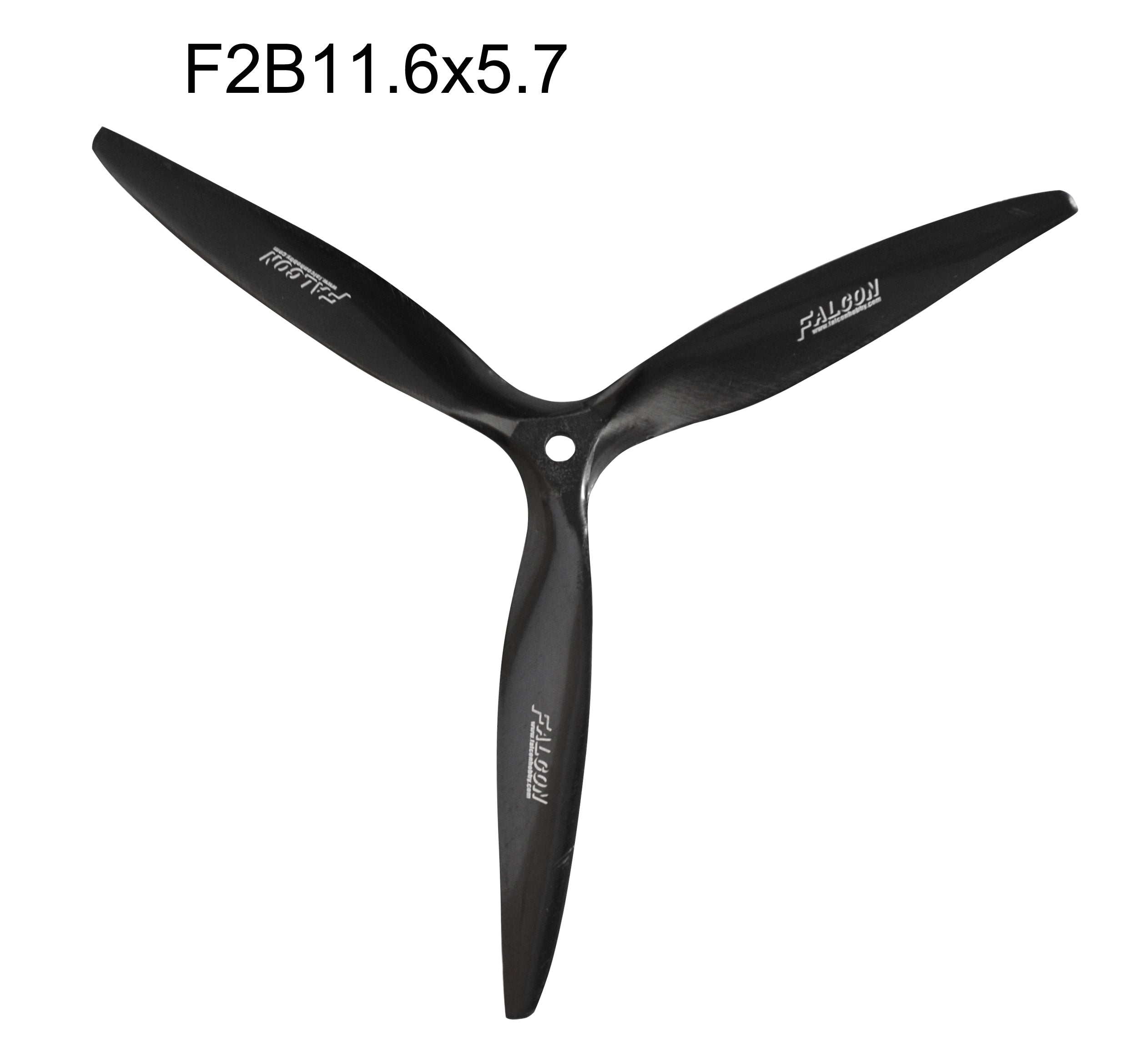 Falcon 11" 3 Blade F2B Electric Propellers 11.6X5.7X3