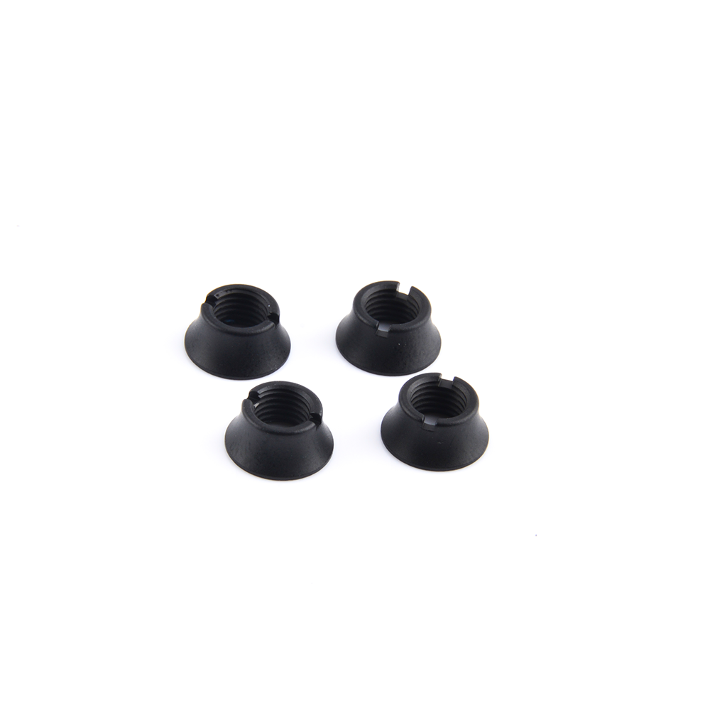 RadioMaster TX16S Replacement Satin Black Switch Nuts Tall