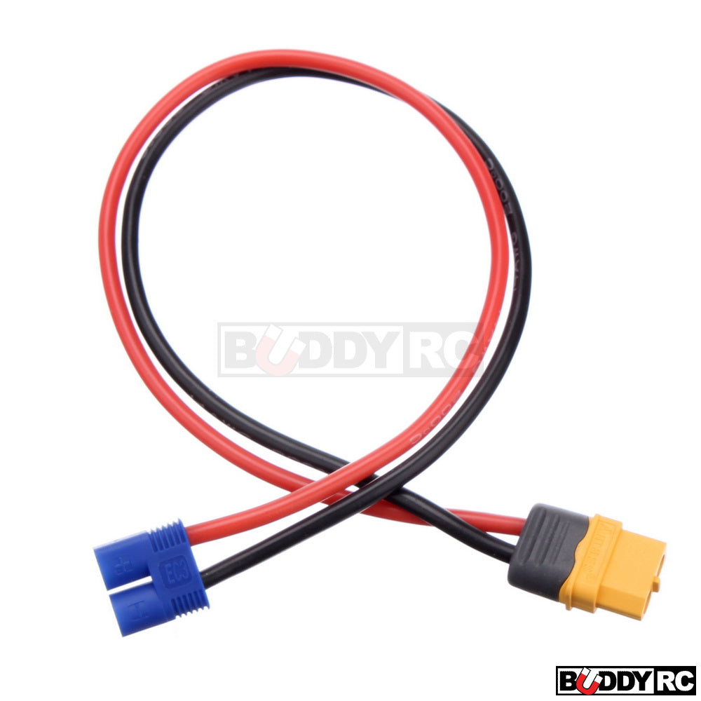 Charge Cable XT60 Female to EC3 Male Adapter Cable