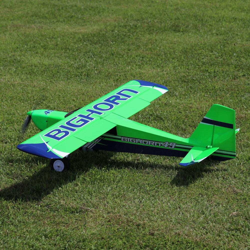 OMP Hobby BIGHORN 49" Pro Flap Version Balsa Airplane ARF - Ohio Model Products