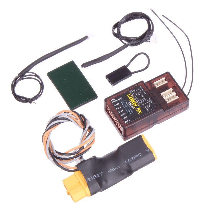 Lemon Rx 7 Channel Full-Range Telemetry with Diversity Receiver Vario Energy Meter Altitude XT60 Package P-00131
