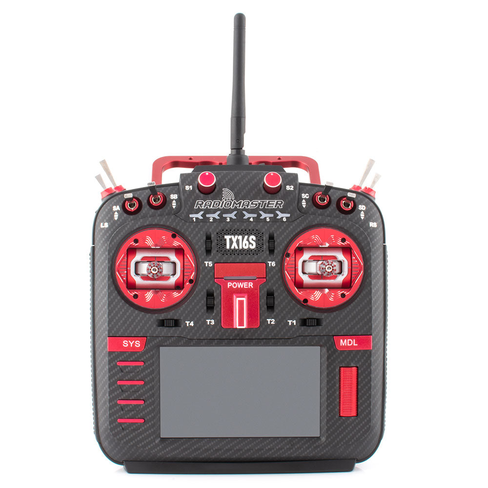 RadioMaster TX16S MK II Max Radio Controller ELRS with AG01 CNC Hall Gimbal