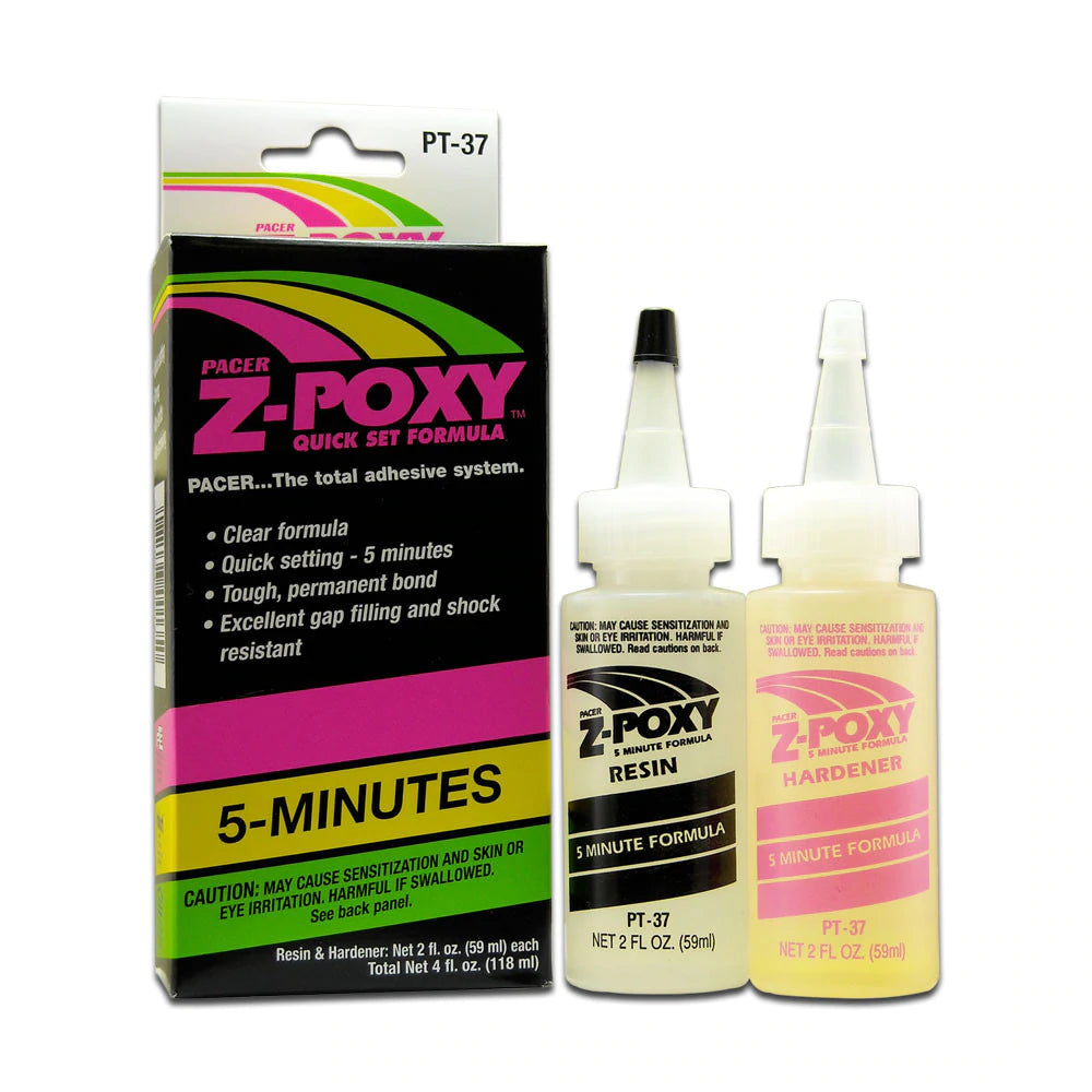 ZAP Z-POXY 5 Minute Expoxy PT-37 4oz