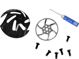 Falcon 89mm 3 Blade Spinners for Electric