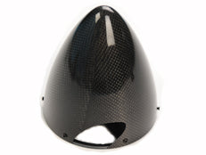 Falcon 5" 3 Blade Round Tip Carbon Fiber Spinners for Gas 5" & 5.5"