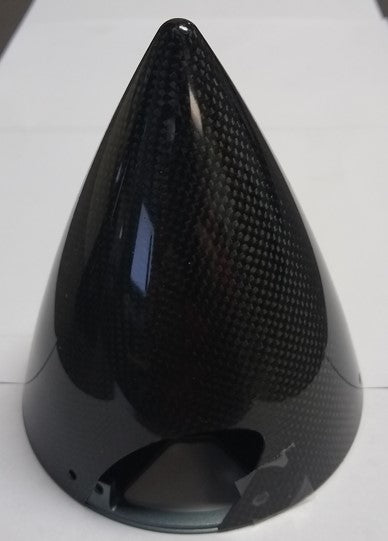 Falcon 3" 2 Blade Round Tip Carbon Fiber Spinners for Gas 3" & 3.5"