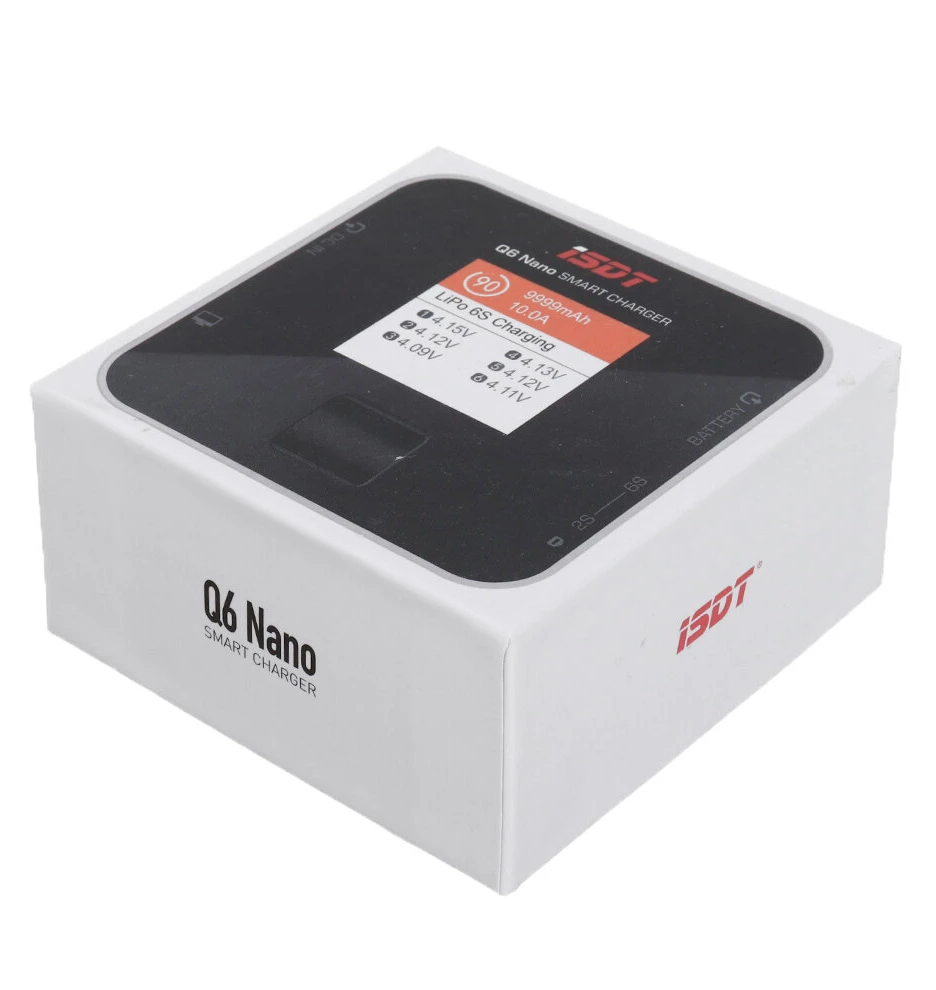 ISDT Q6 Nano BattGo 200W 8A Pocket Battery Balance Charger for 1-6S LiPo Battery