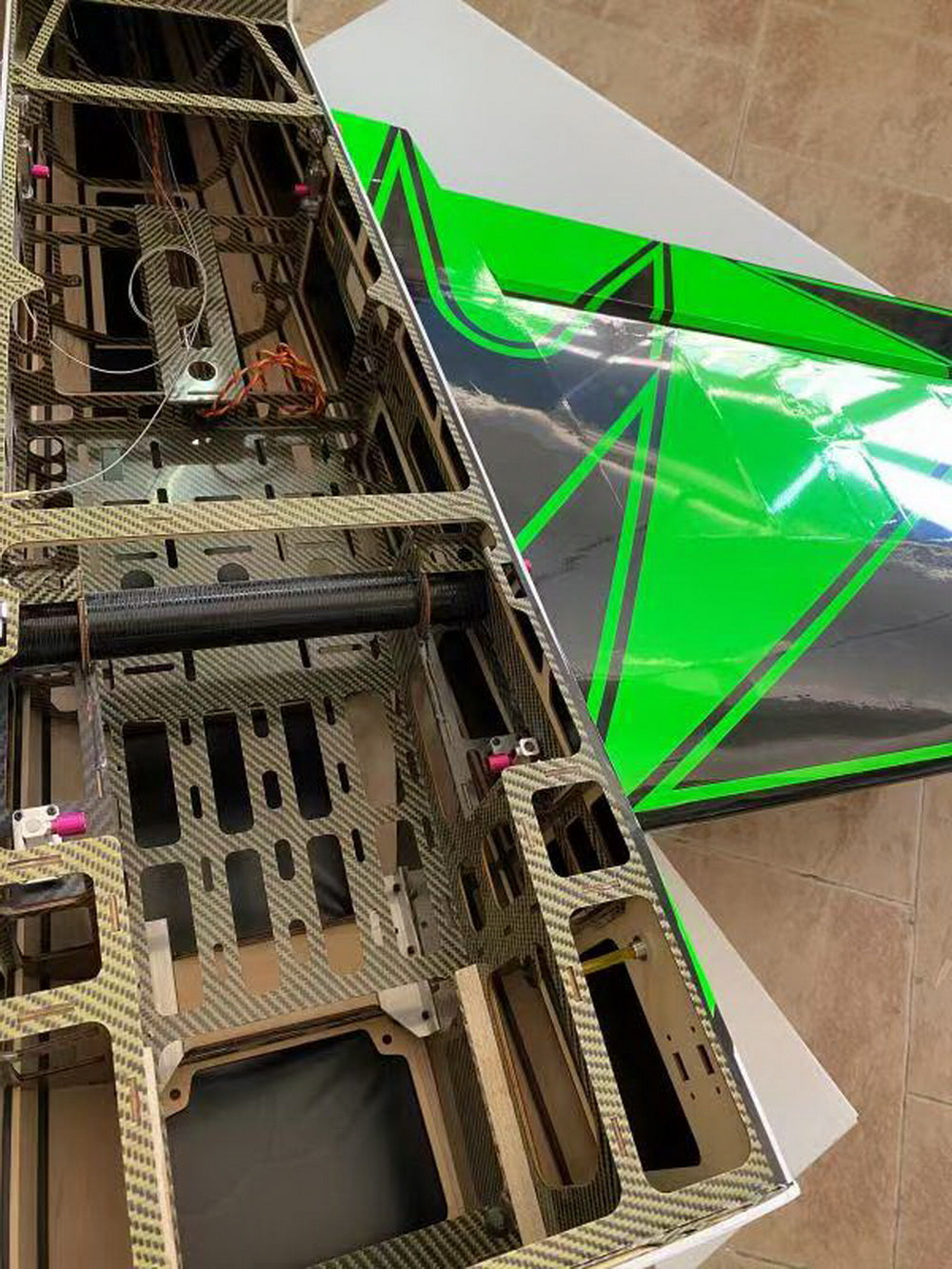 OMP Hobby 74" Edge 540 Kevlar Reinforced Balsa 3D Airplane ARF