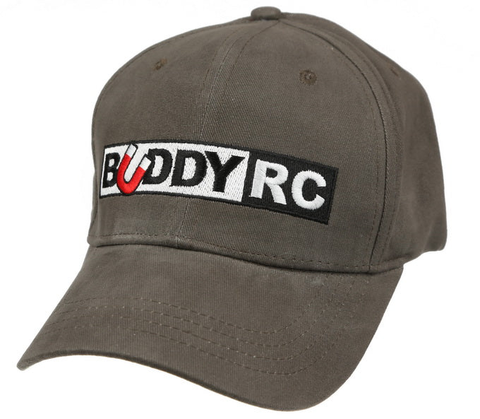 Gray Buddy RC Logo Hat Cap