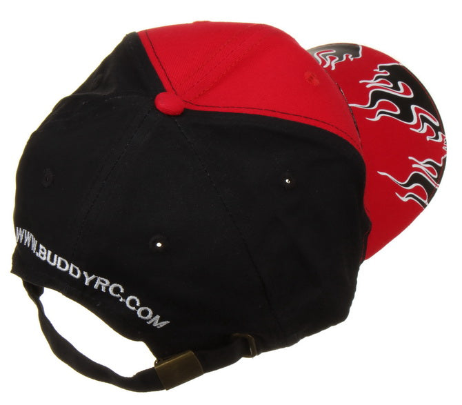 Buddy RC Logo Hat Cap with Flame - Buddy RC