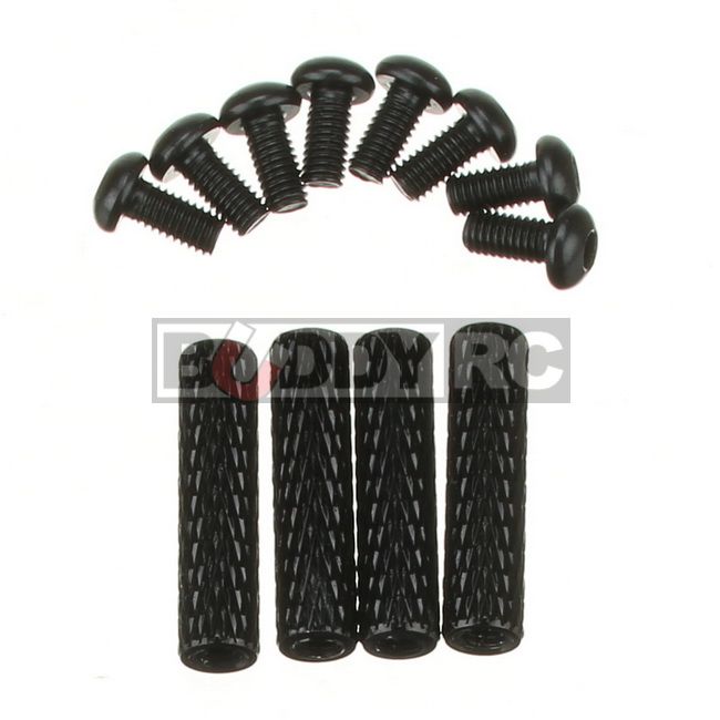 Knurled Aluminum StandOff M3x15mm