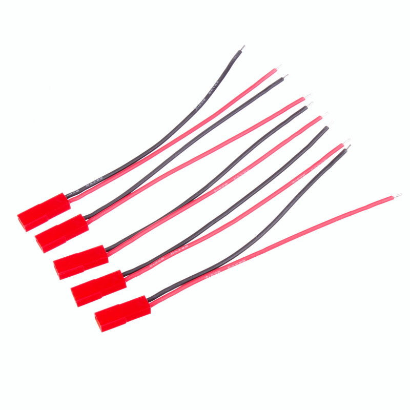 JST Pigtail Male Connectors for Charger ESC 5 Pieces