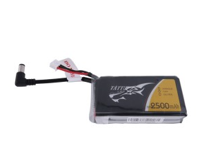 Tattu 2500mAh 2S1P Fatshark Goggles Lipo Battery Pack with DC3.5mm plug