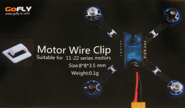 FPV Quad Motor Wire Holding Clip