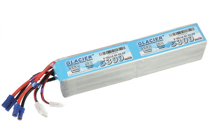 Glacier 35C 5300mAh 6S 22.2V LiPo Battery