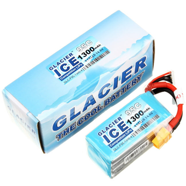 Glacier ICE 95C 1300mAh 4S 14.8V LiPo Battery