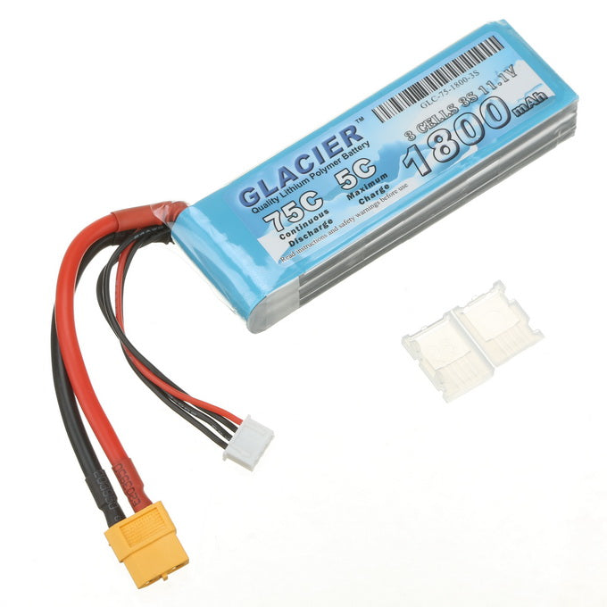 Glacier 75C 1800mAh 3S 11.1V LiPo Battery