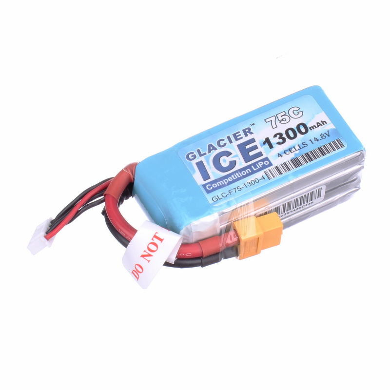 Glacier ICE 75C 1300mAh 4S 14.8V LiPo Battery
