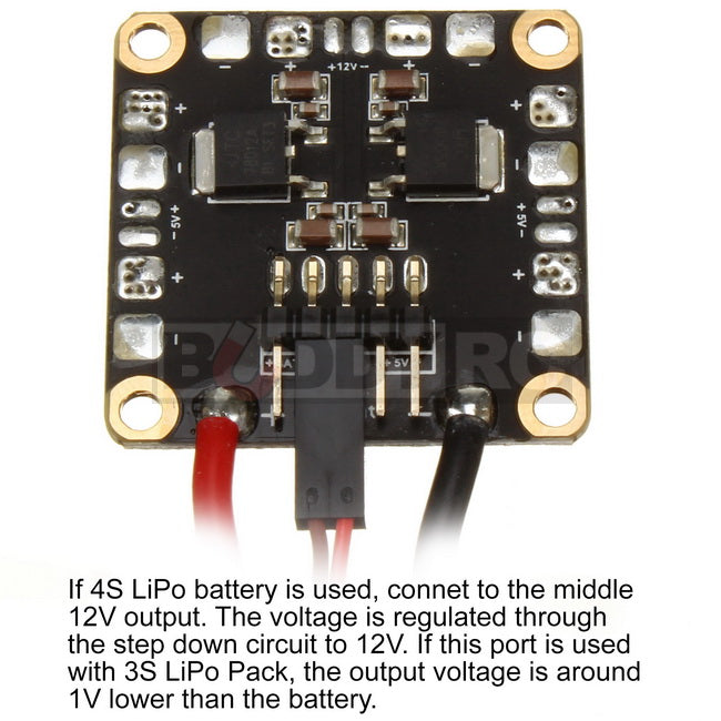 Kensun Power Distribution Board with 5V 12V Output
