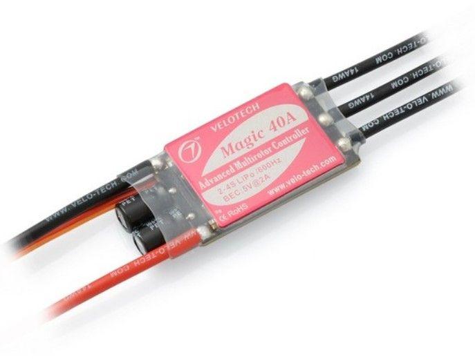 Velotech Magic Multirotor Speed Controller 40A with SimonK Program OPTO