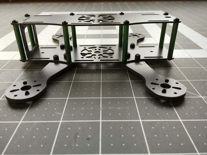 Shuriken V1 180 Sport Quad Frame by Sasquatch Labs