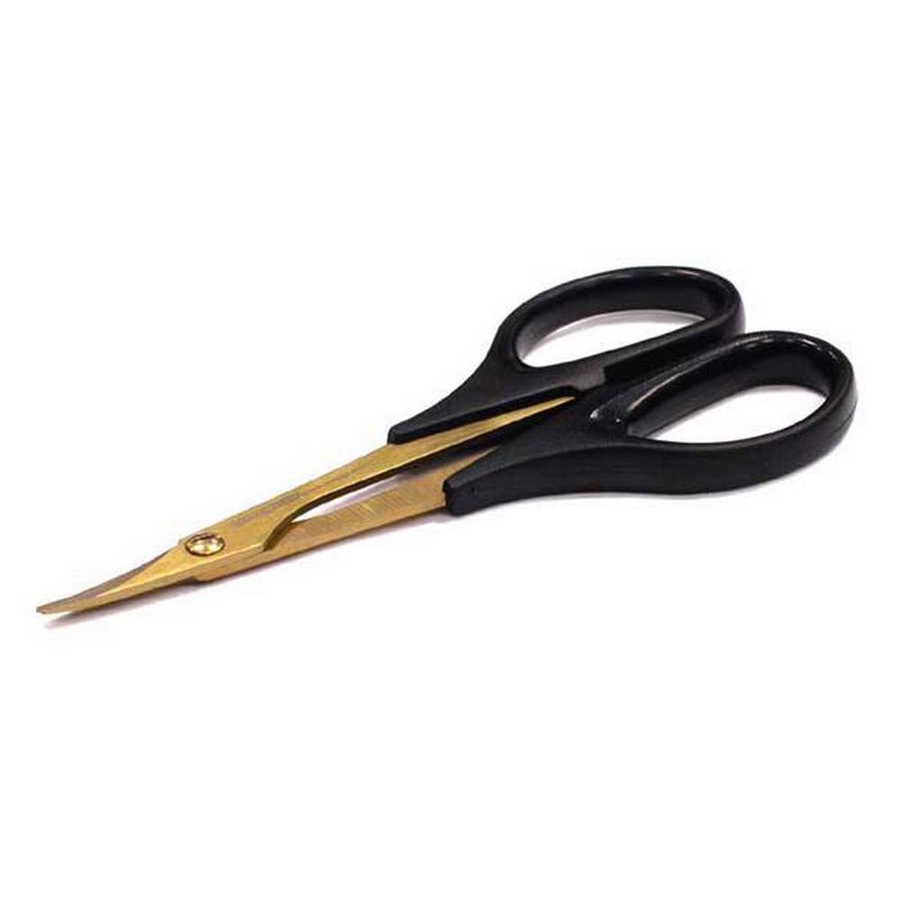 RC Hobby Tool Titanium Nitride Lexan Shell Body Scissors Curved Tip