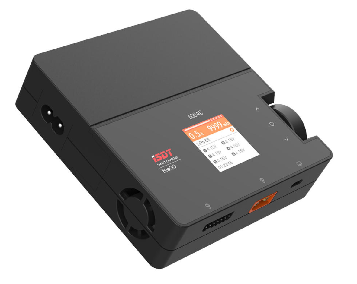 ISDT 608AC 50W AC 200W DC Dual Mode 8A 6S Smart Charger