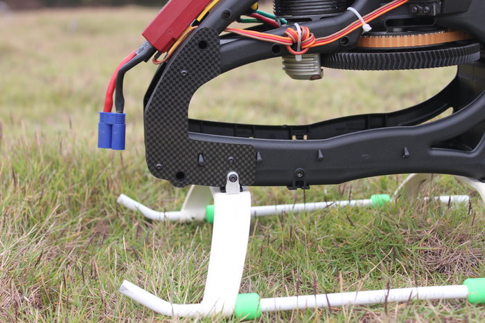 Spedix Carbon Fiber Main Frame Stiffener for Logo 500 - 600 - 600SE