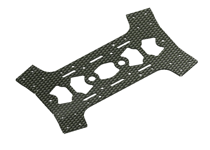 Spedix S250 Bottom Frame Plate