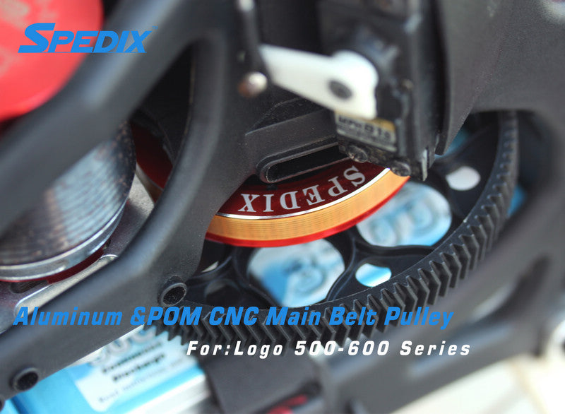 Spedix Main Belt Pulley For Logo 500-550-600 Series