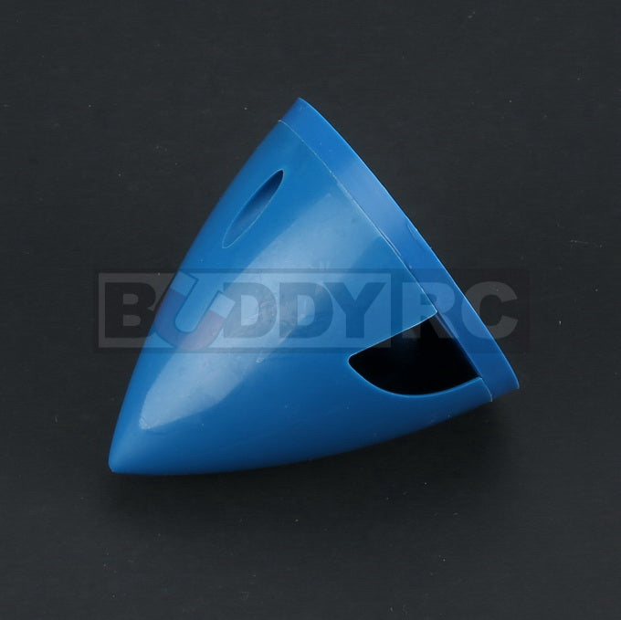 Blue GemFan 2 3/4" 70mm Nylon Propeller Spinner