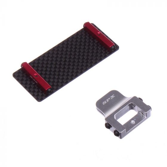Spedix Carbon Battery Mount for TRex-450 Pro