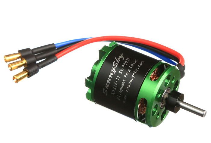 SunnySky X2216 KV880 II Brushless Motor Long Shaft
