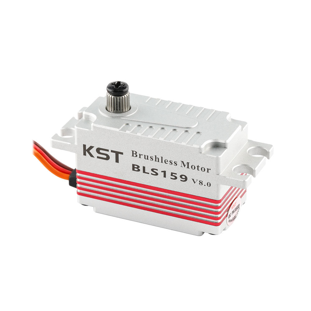KST BLS159 V8.0 Low Profile Brushless HV Digital Servo 15kg.cm 0.11sec/60degree for RC Car Buggy