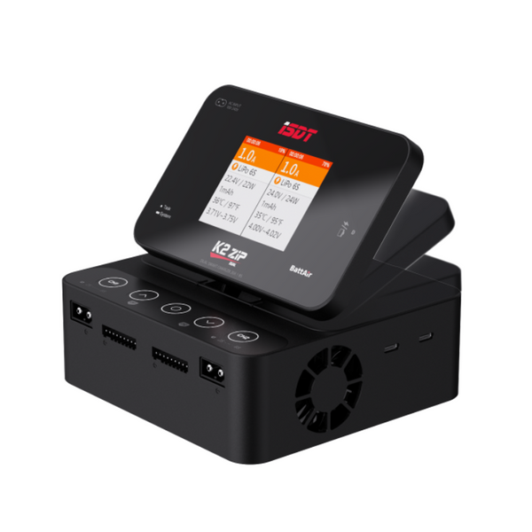 ISDT K2 ZIP 200W 1-8S 20A AC/DC LiPo Charger/Discharger