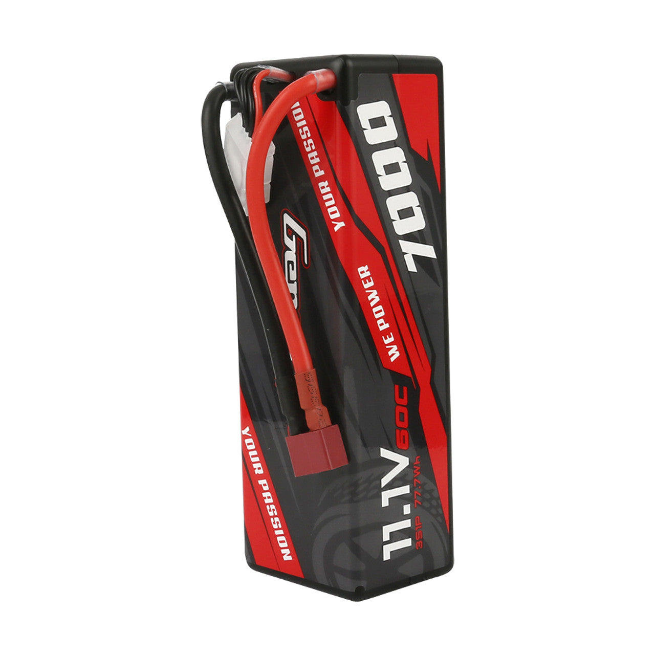 Gens ace 7000mAh 11.1V 60C 3S1P HardCase Lipo Battery Pack