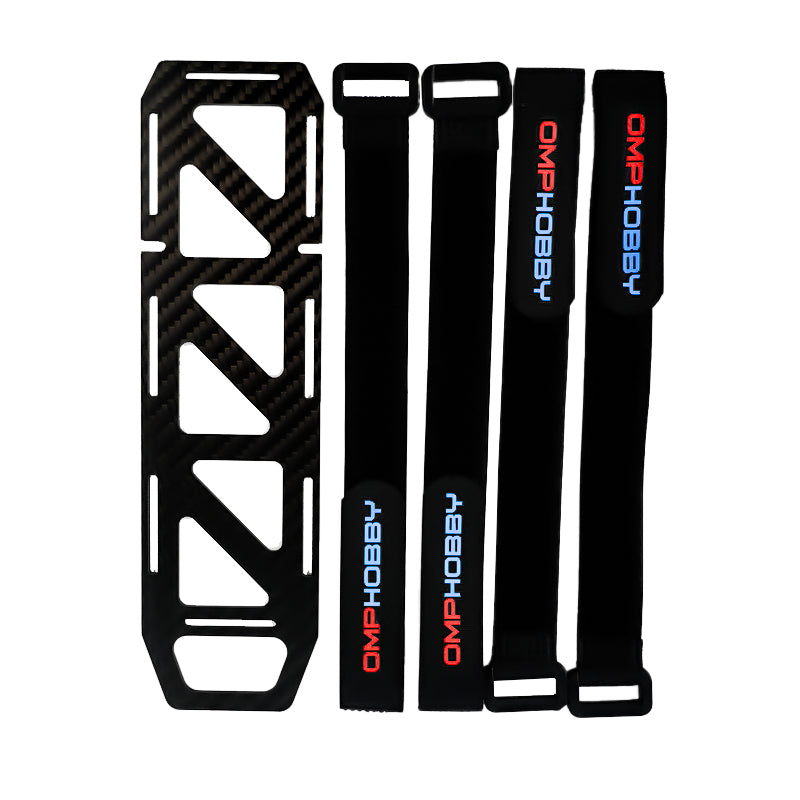 OMPHOBBY M5 RC Helicopter Parts Battery Tray with Straps OSHM5110