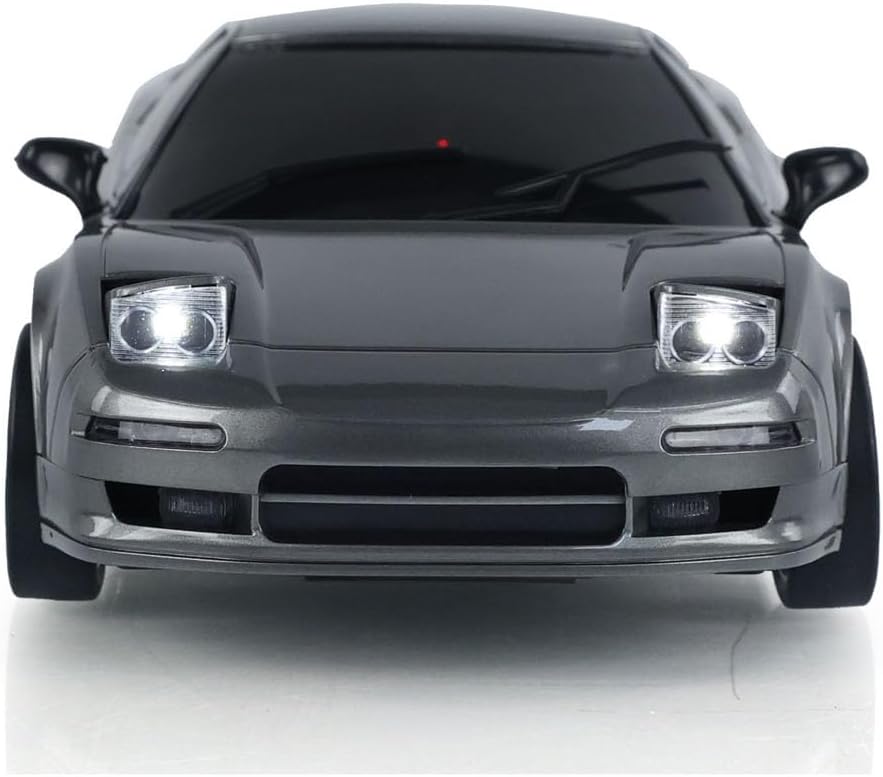 1/18 RWD RC Racing Drift Car Electric Vehicles Model Gyroscope LDRC LD1803 Light System Motor Servo ESC(Grey)