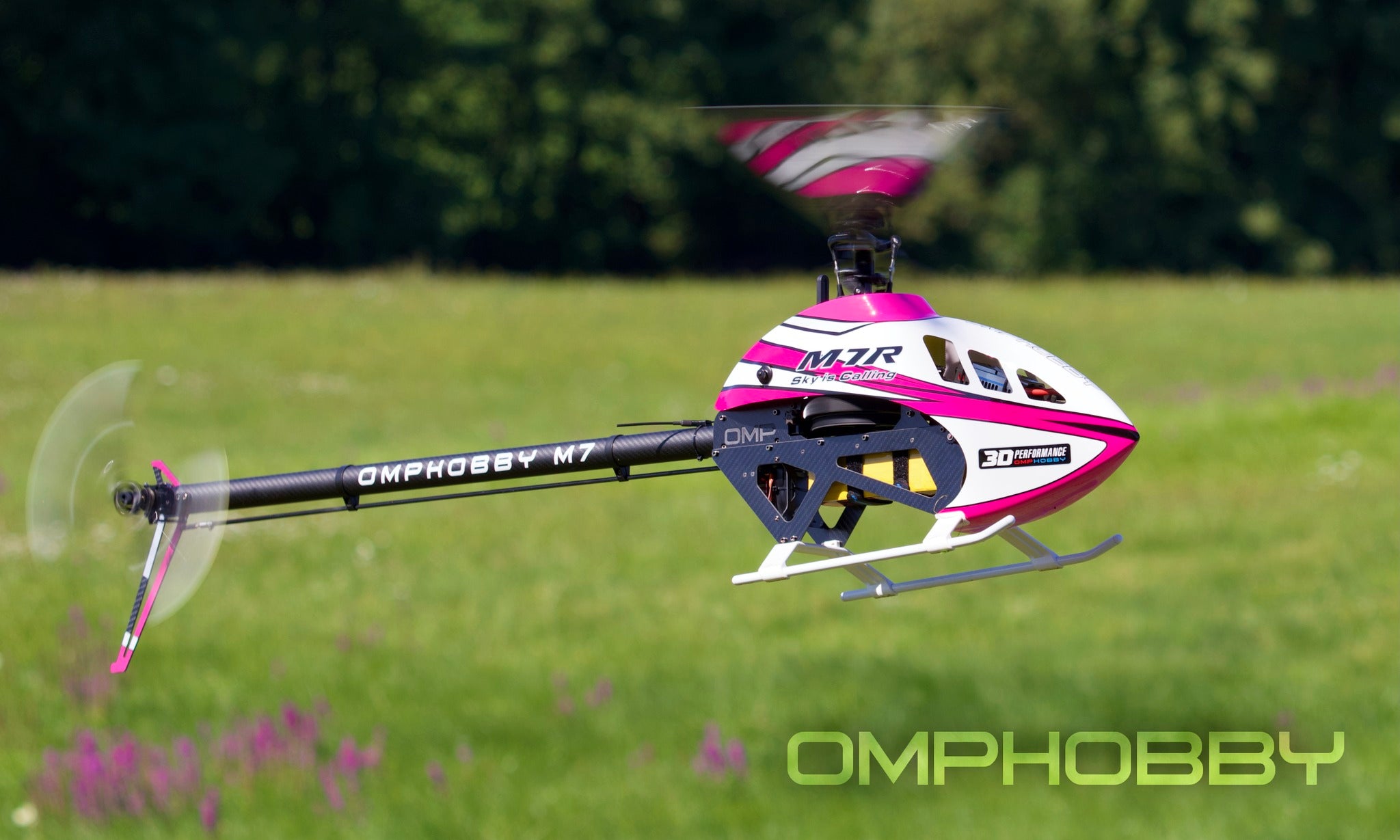 OMPHOBBY M7R Kit (with RotorTech 700mm blades and 106mm tail blades)