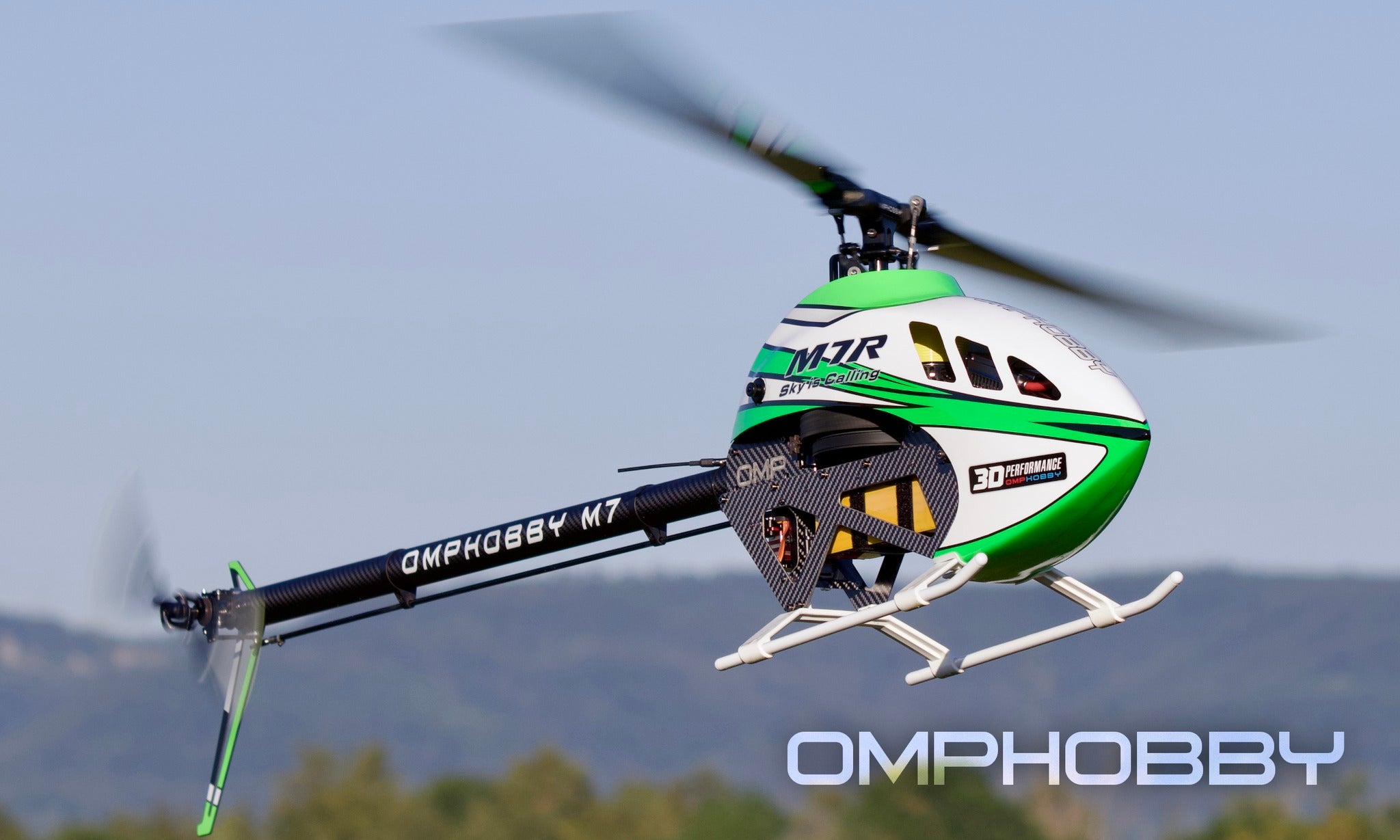 OMPHOBBY M7R Kit (with RotorTech 700mm blades and 106mm tail blades)
