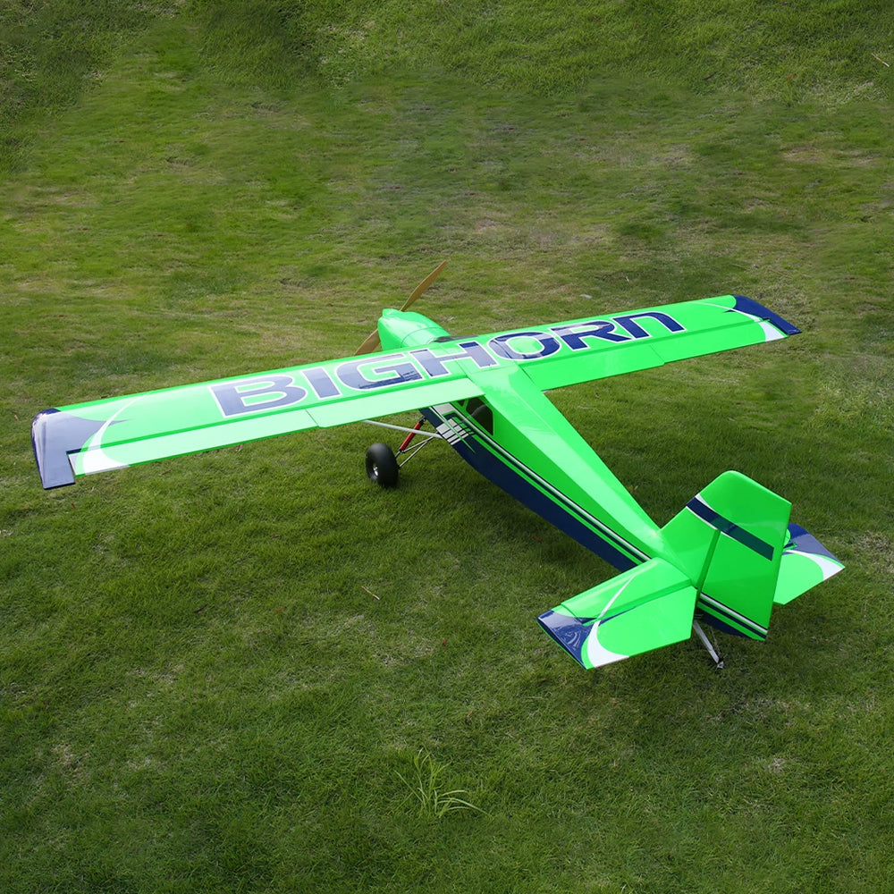 OMPHOBBY BIGHORN 100” Balsa Airplane Receiver Ready