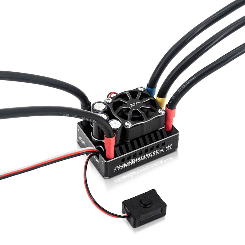 ZTW Beast PRO G2 220A ESC Turbo 2-4S For 1/8th RC Racing Car
