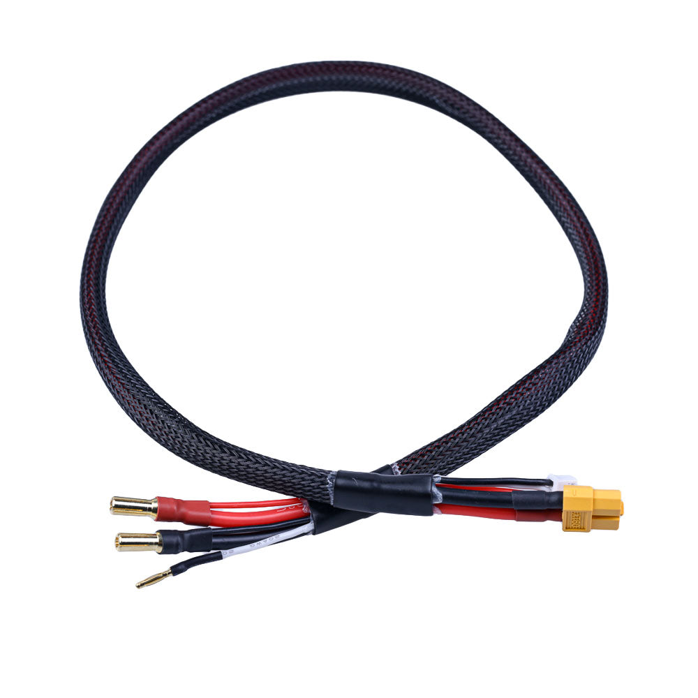 RC Car 2S Battery Charge Cable 5mm Bullet Connector 12 inch with XT60