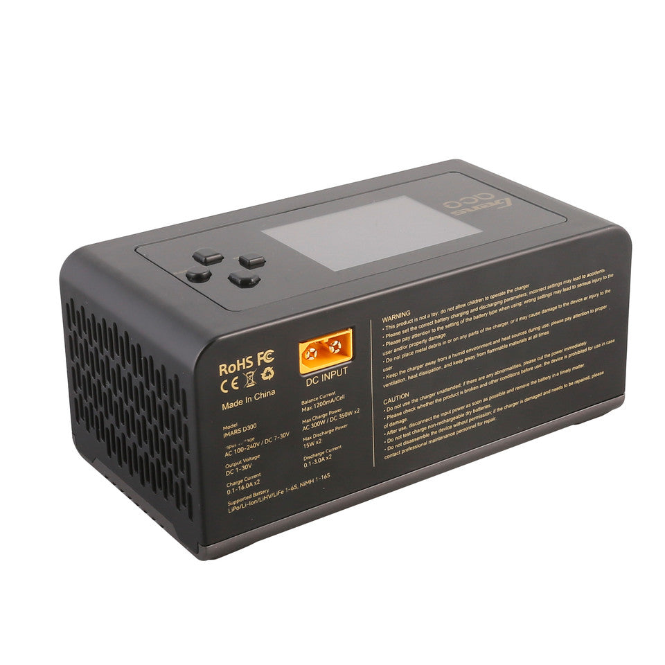 Gens Ace iMars S100 LiPo Balance Ladegerät 100W 10A – Universal Ladegerät mit Deans-T, XT60, EC3 und EC5 Steckern für FPV Drohnen, RC Autos und Flugmodelle Gens Ace iMars S100 LiPo Balance Ladegerät 100W 10A – Universal Ladegerät mit Deans-T, XT60, EC3 und EC5 Steckern für FPV Drohnen, RC Autos und Flugmodelle