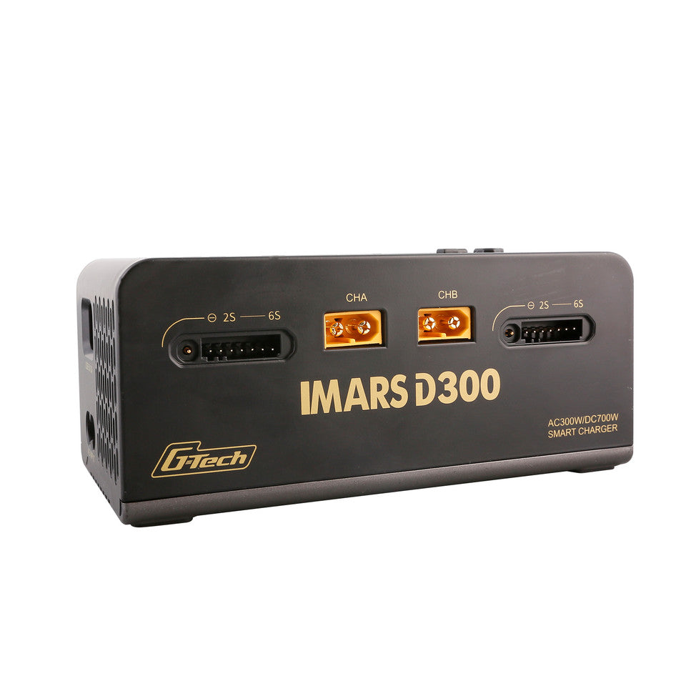 Gens Ace IMARS D300 G-Tech Channel AC/DC 300 W/700 W RC chargeur de batterie-UK blanc – Genspow GmbH Gens Ace IMARS D300 G-Tech Channel AC/DC 300 W/700 W RC chargeur de batterie-UK blanc – Genspow GmbH