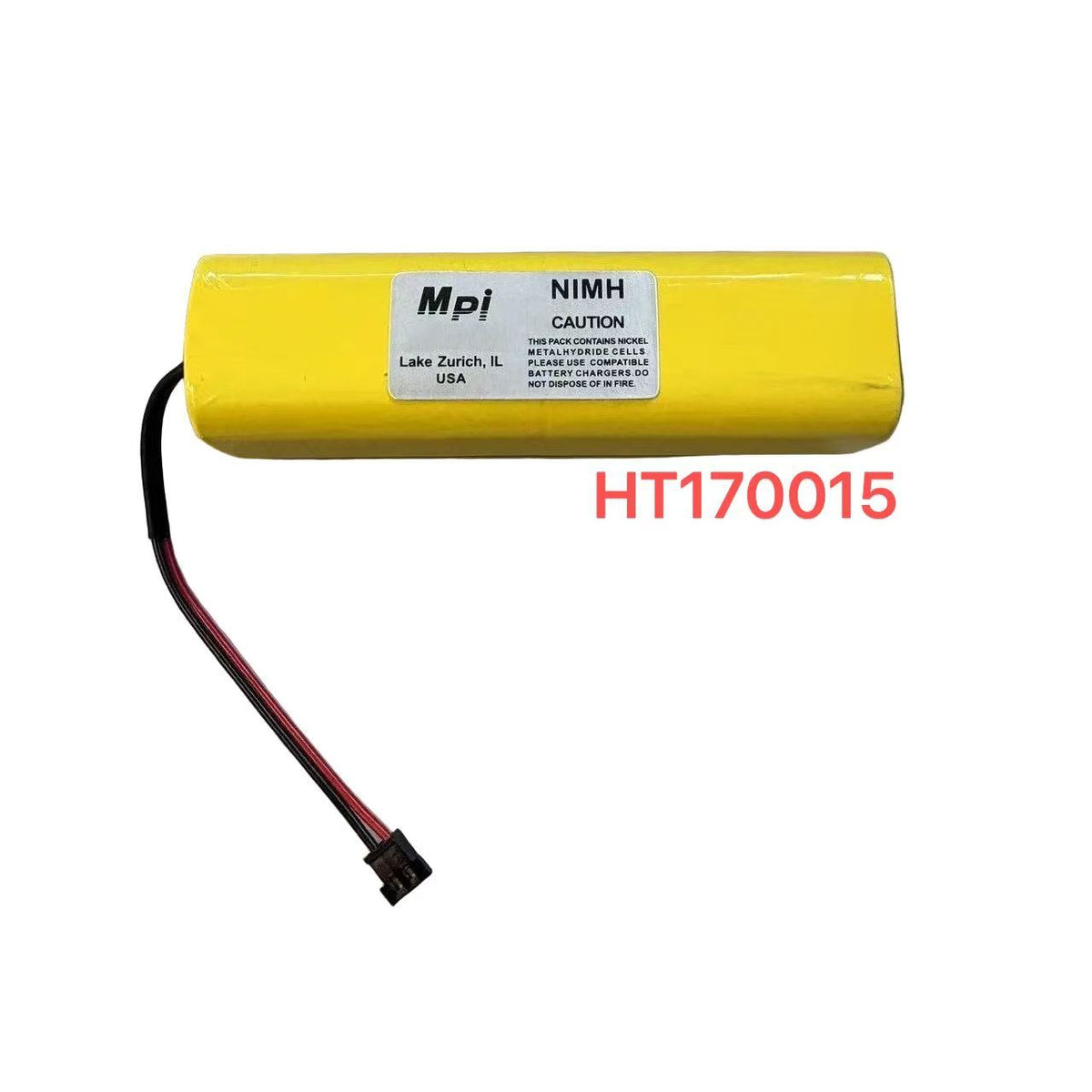 Sanyo 8H-1700AA-1S, Nimh, 9.6v/1700mah, 100x29x29(mm)