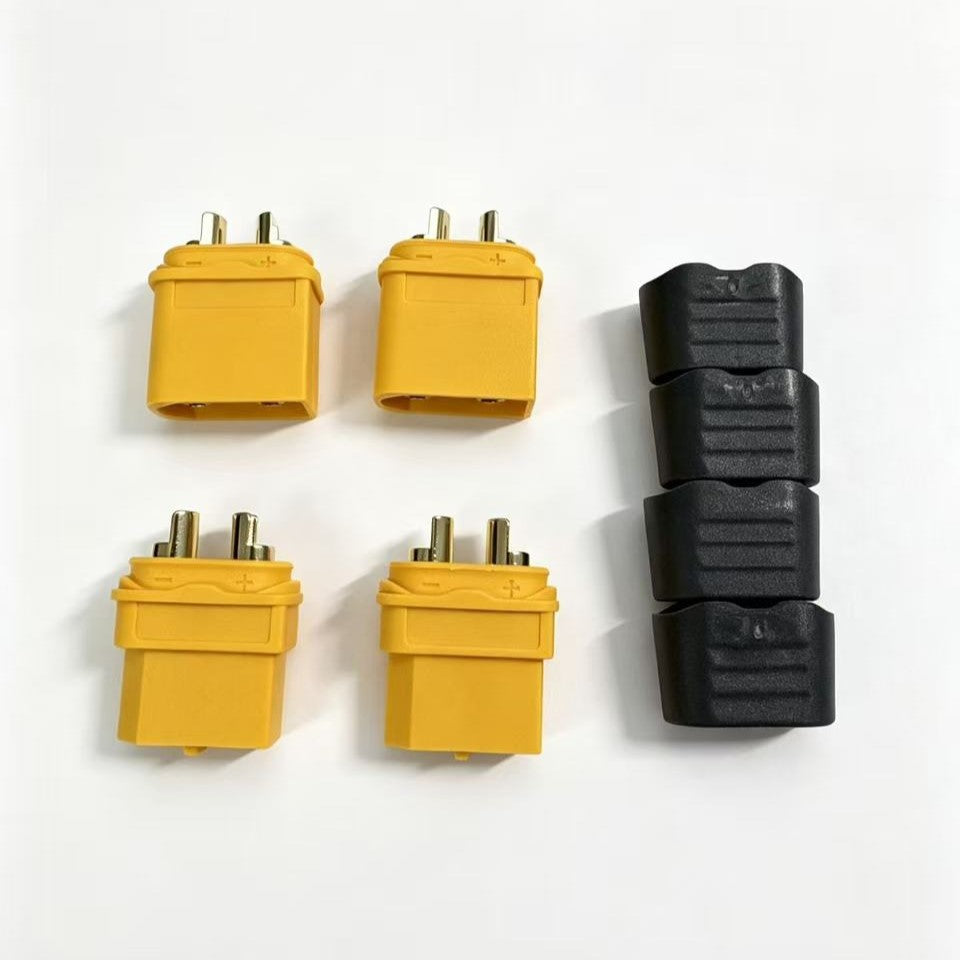 XT60 Connectors by Amass Yellow 2 Pairs